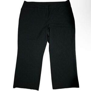 Lane Bryant pink pinstripe dress pants size 20 short EUC